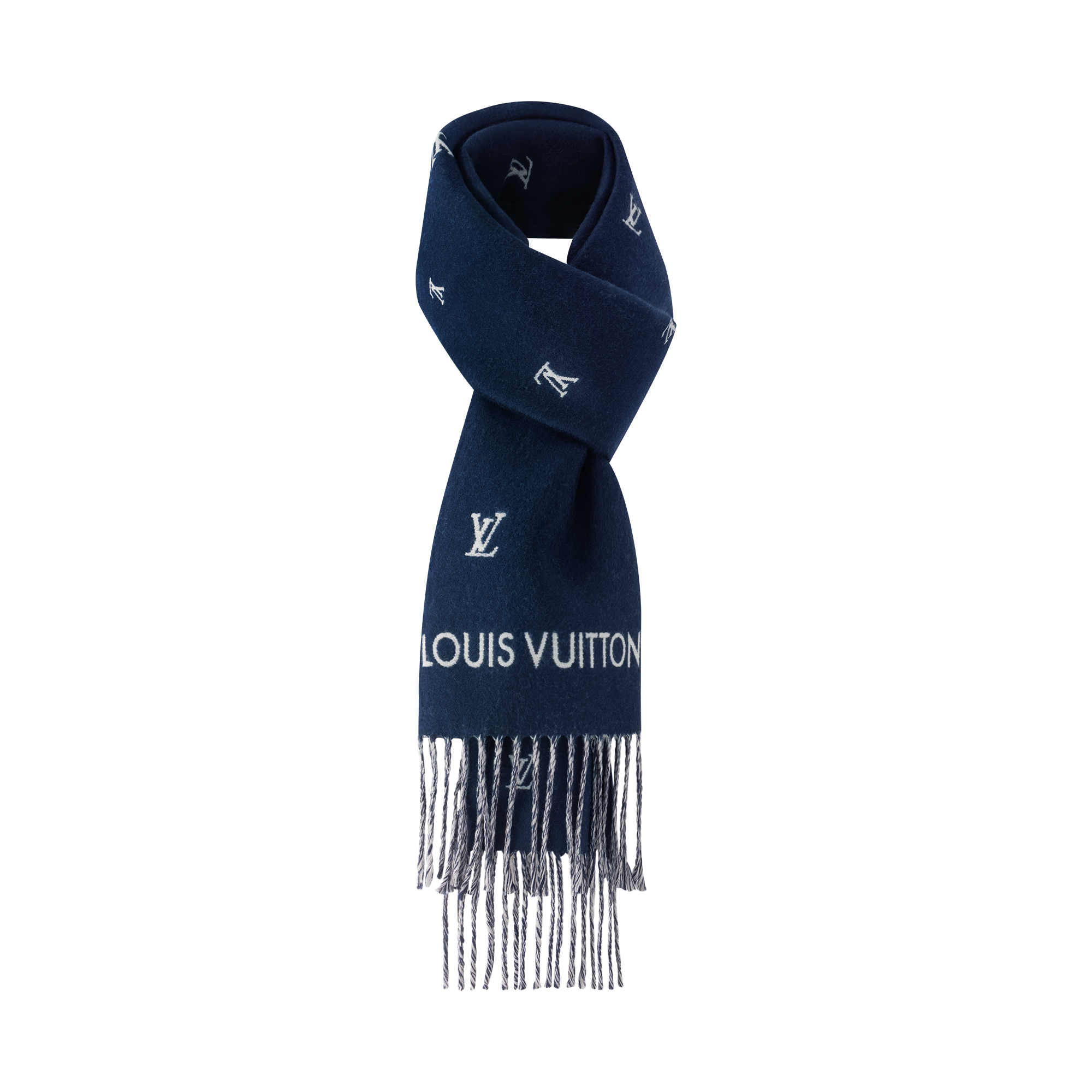 LV Blason Scarf S00 - Men - Accessories | LOUIS VUITTON ®